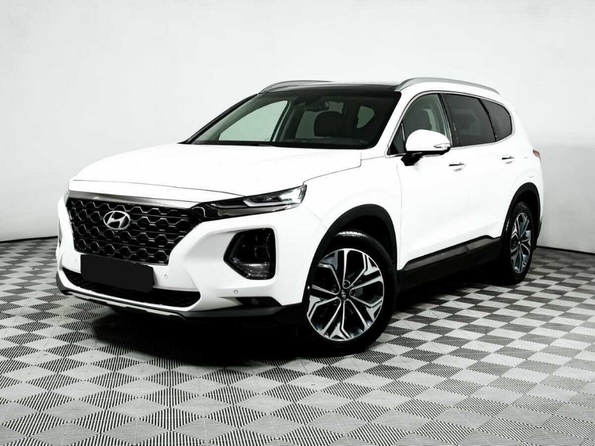 Hyundai Santa Fe с пробегом — 2020 год. Посмотреть фото