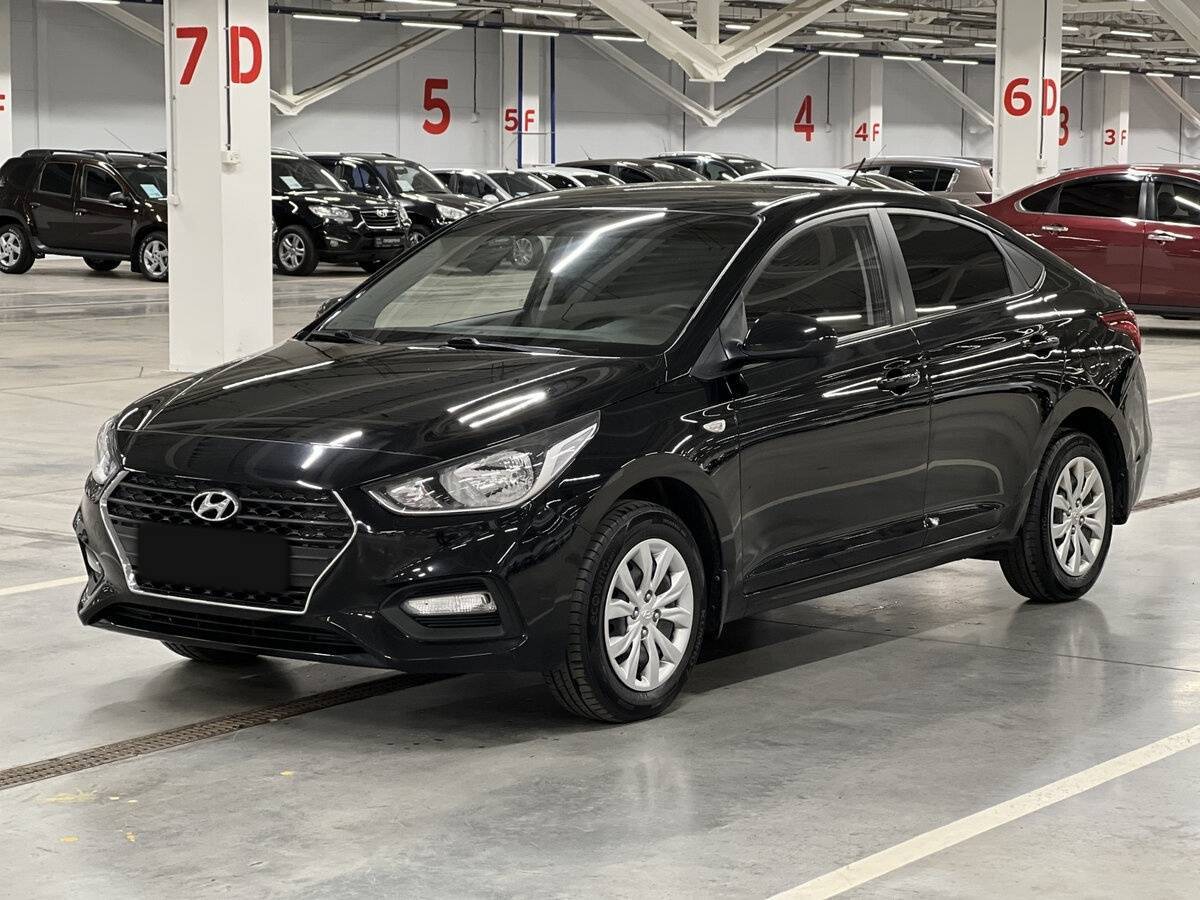 Hyundai Solaris с пробегом — 2017 год. Посмотреть фото