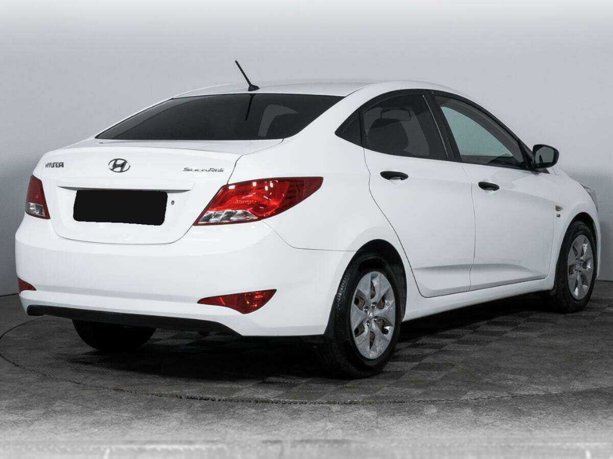 Hyundai Solaris с пробегом — 2015 год. Фото: #4