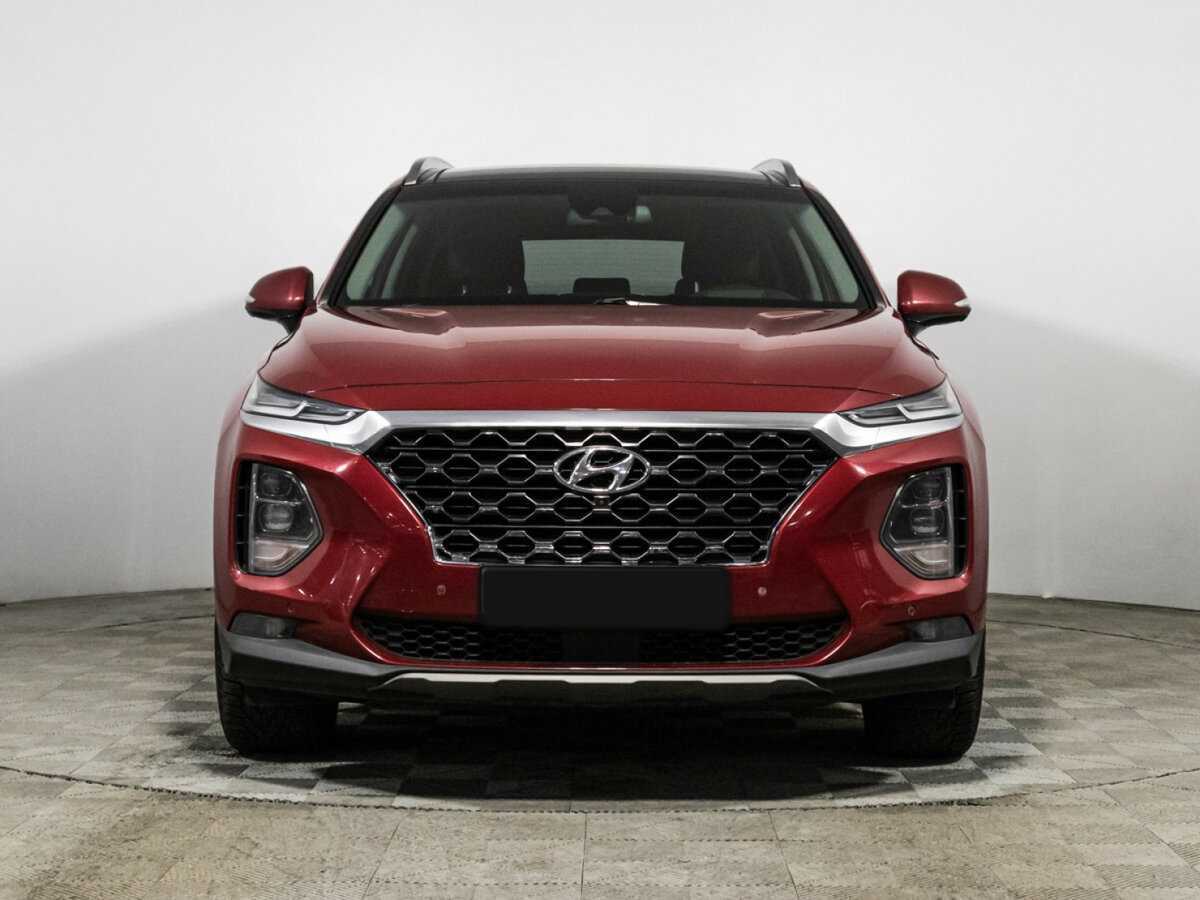 Hyundai Santa Fe с пробегом — 2019 год. Фото: #1