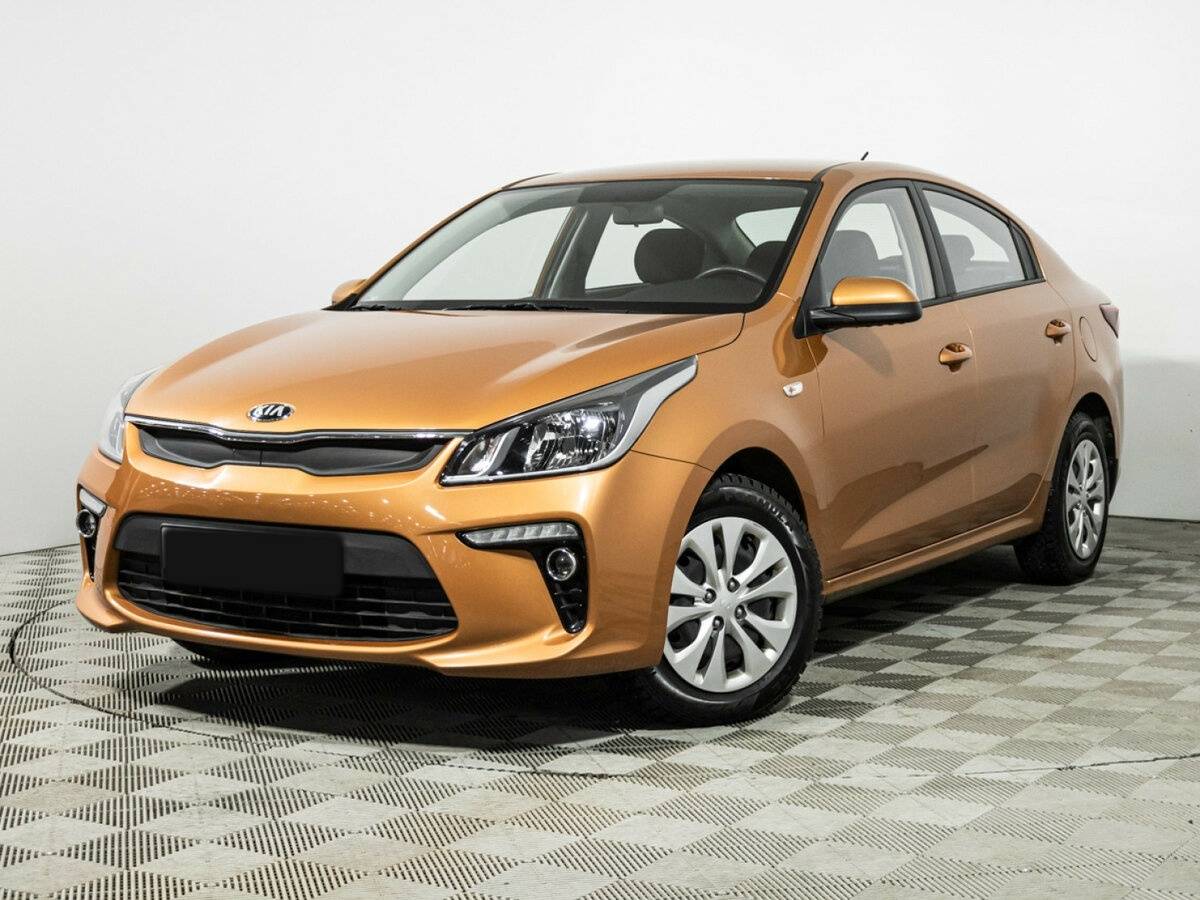 Kia Rio с пробегом — 2017 год. Посмотреть фото