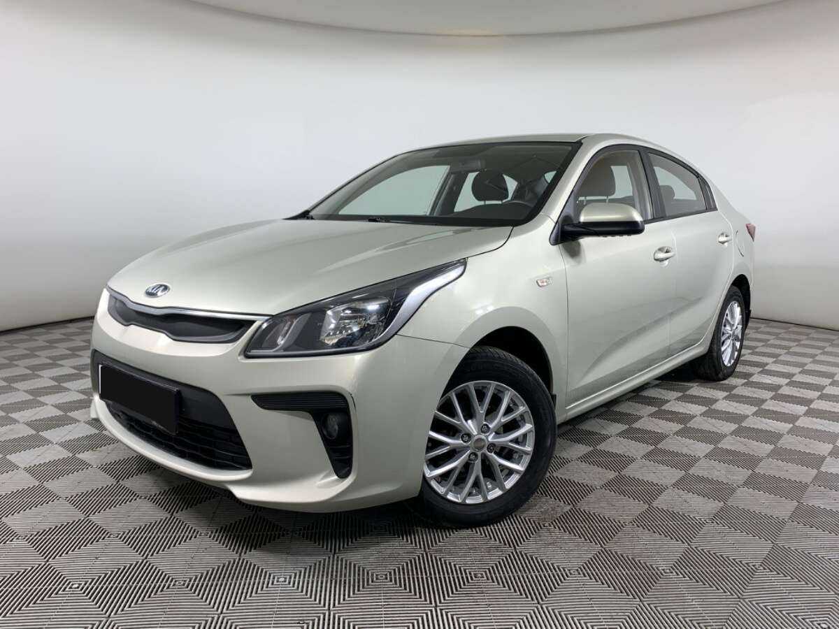 Kia Rio с пробегом — 2019 год. Посмотреть фото