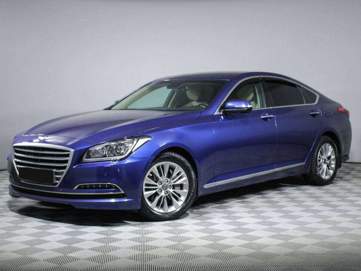 Hyundai Genesis с пробегом — 2015 год. Посмотреть фото