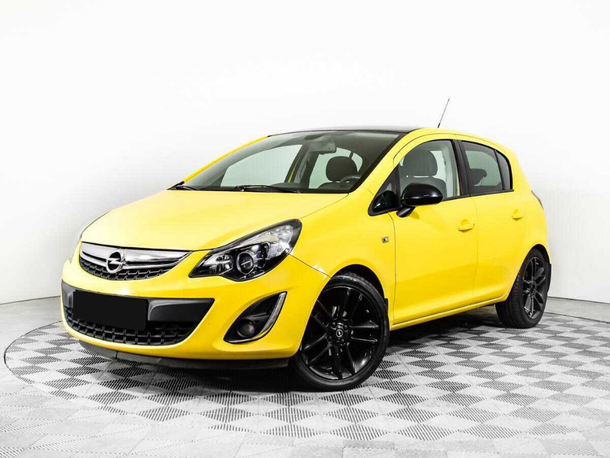 Opel Corsa с пробегом — 2014 год. Фото: #0
