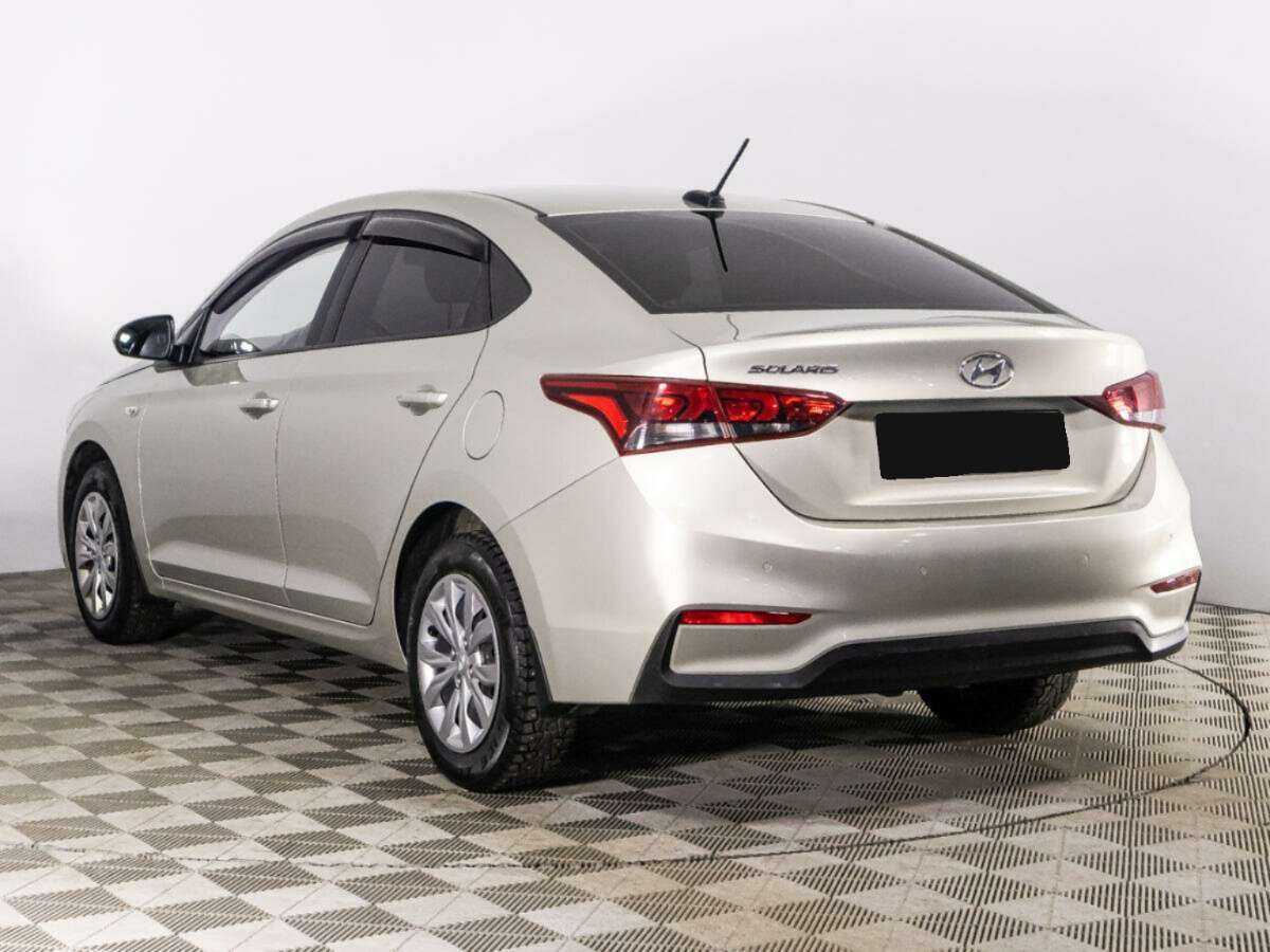 Hyundai Solaris с пробегом — 2019 год. Фото: #6