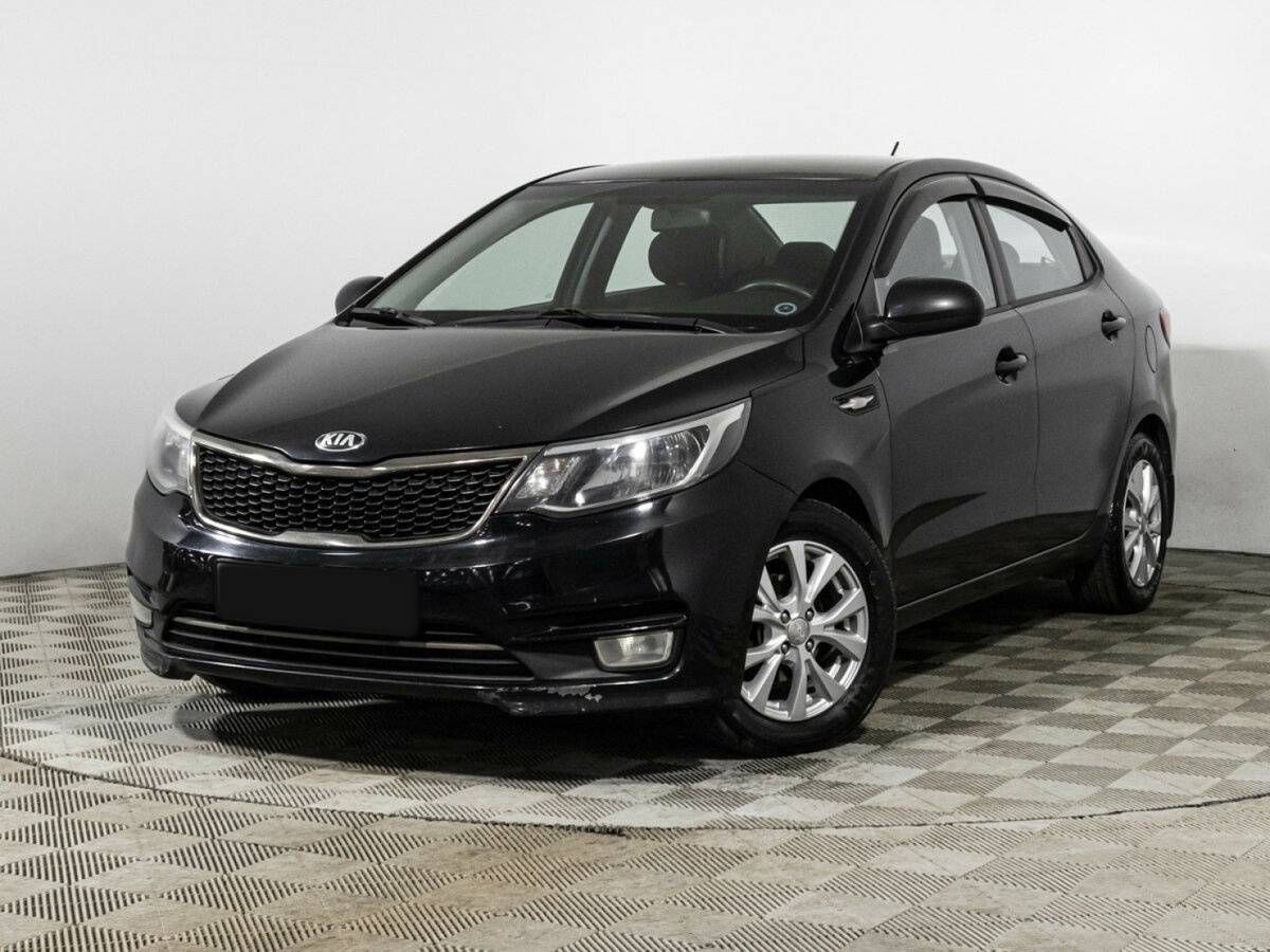 Kia Rio с пробегом — 2015 год. Посмотреть фото