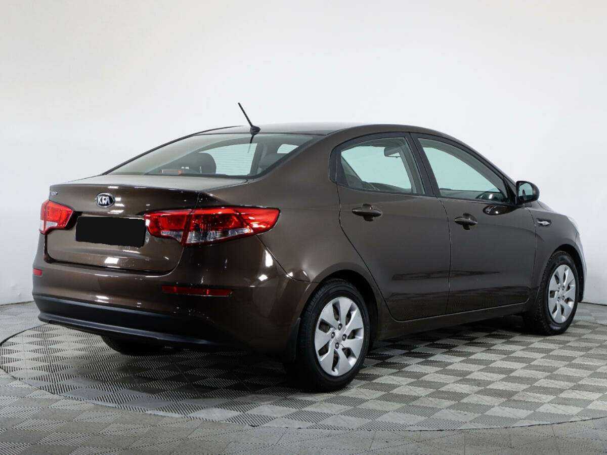 Kia Rio с пробегом — 2016 год. Фото: #4
