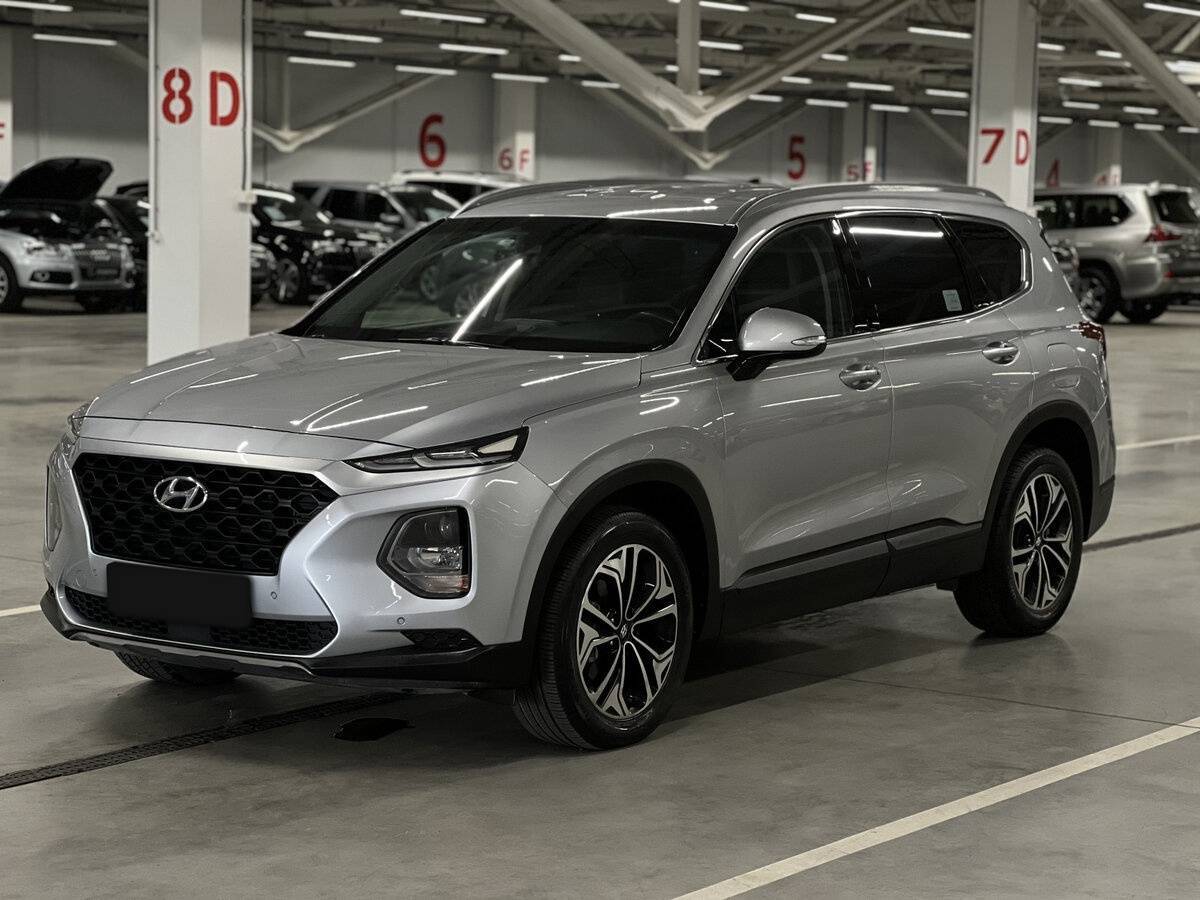 Hyundai Santa Fe с пробегом — 2019 год. Посмотреть фото