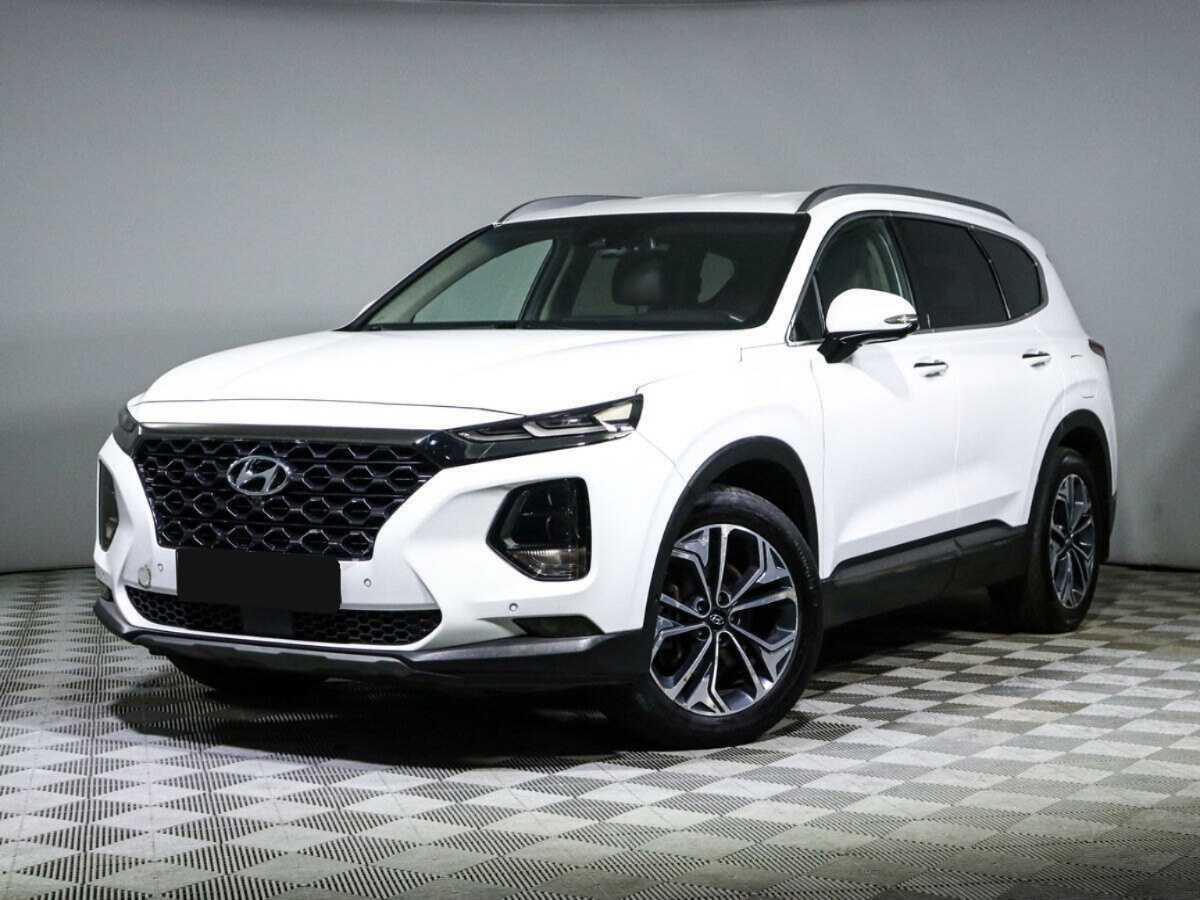 Hyundai Santa Fe с пробегом — 2020 год. Посмотреть фото