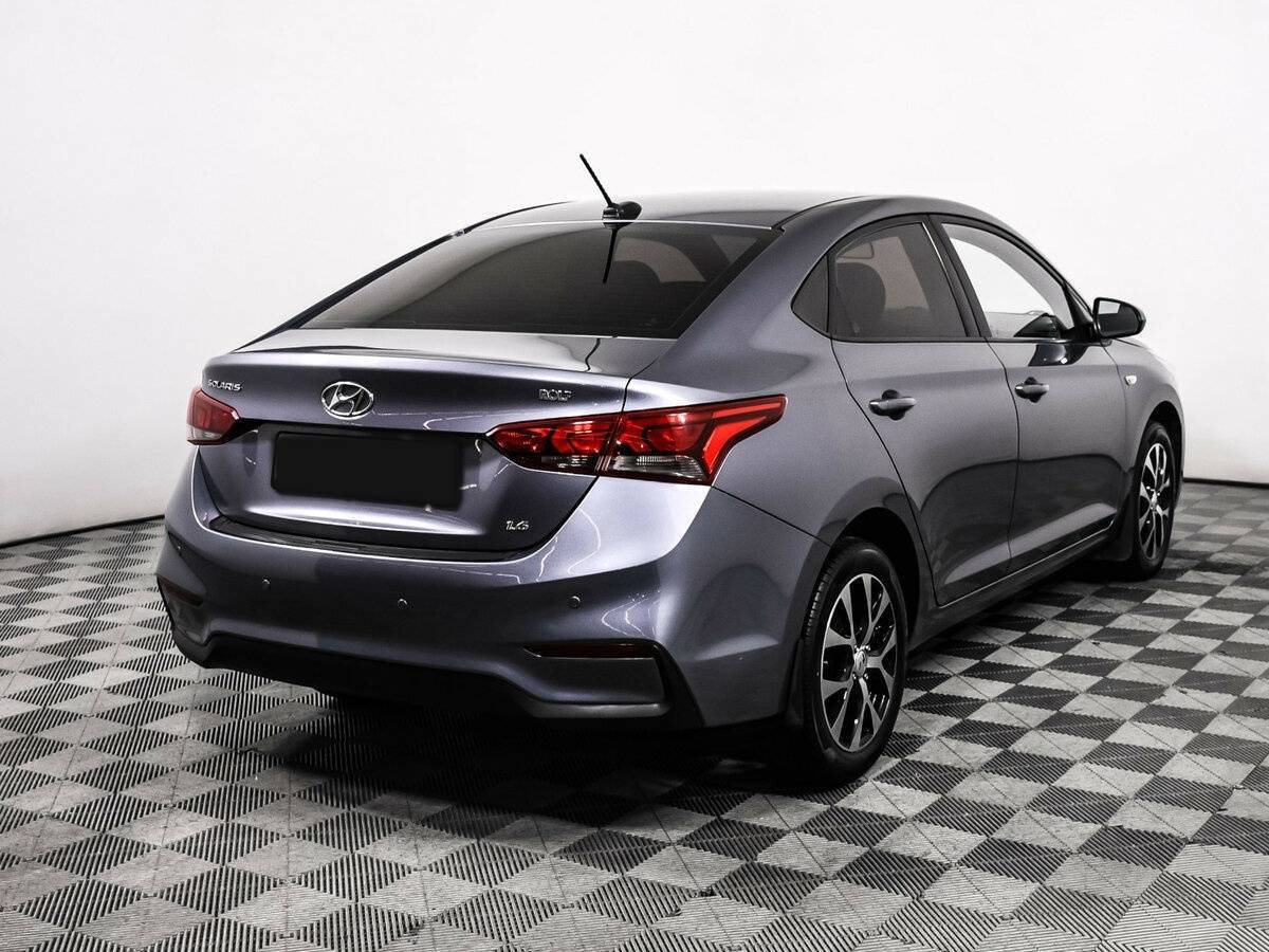 Hyundai Solaris с пробегом — 2018 год. Фото: #4