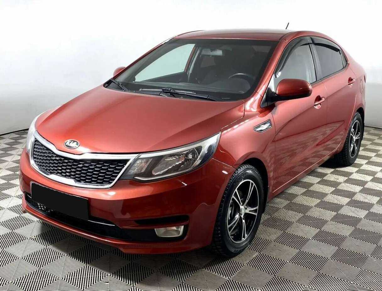 Kia Rio с пробегом — 2016 год. Фото: #0
