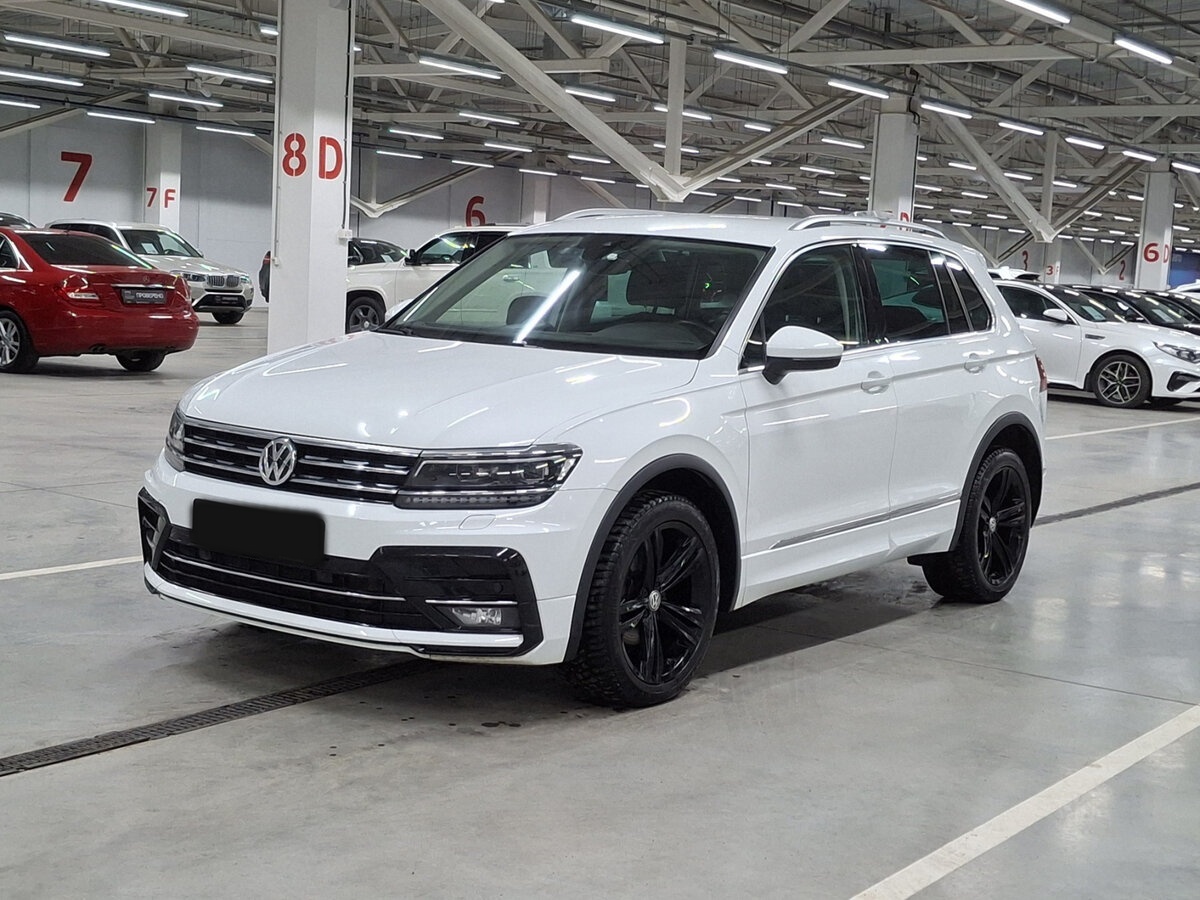 Volkswagen Tiguan с пробегом — 2020 год. Посмотреть фото