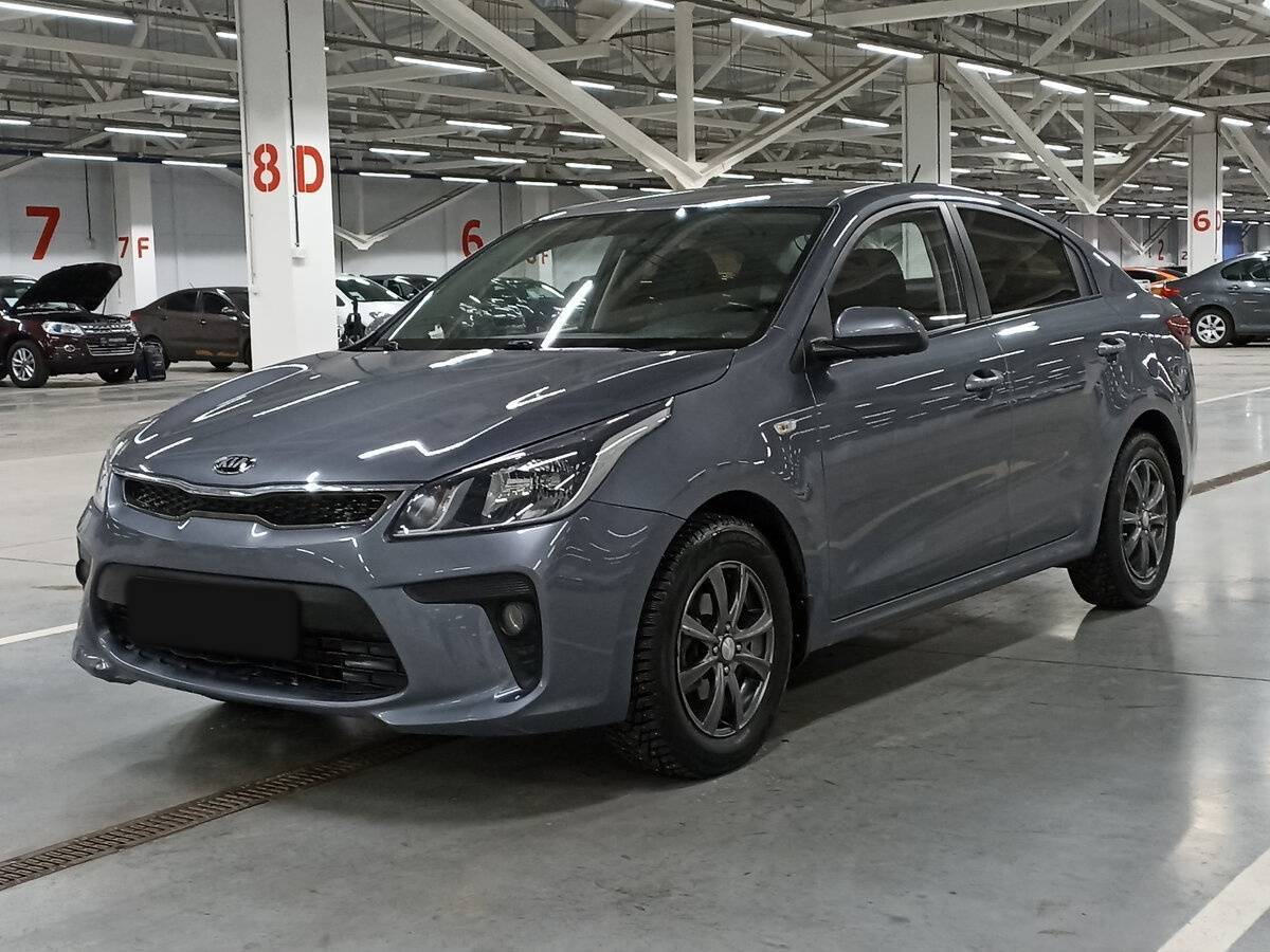 Kia Rio с пробегом — 2018 год. Посмотреть фото