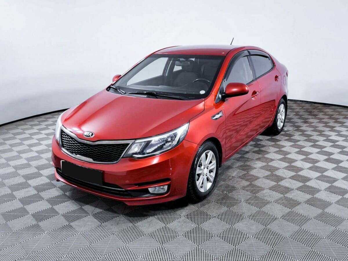 Kia Rio с пробегом — 2015 год. Посмотреть фото