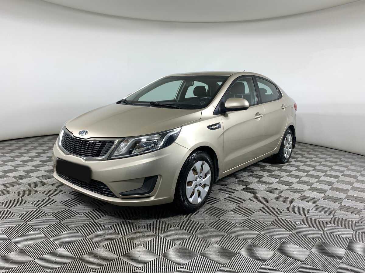 Kia Rio с пробегом — 2012 год. Посмотреть фото