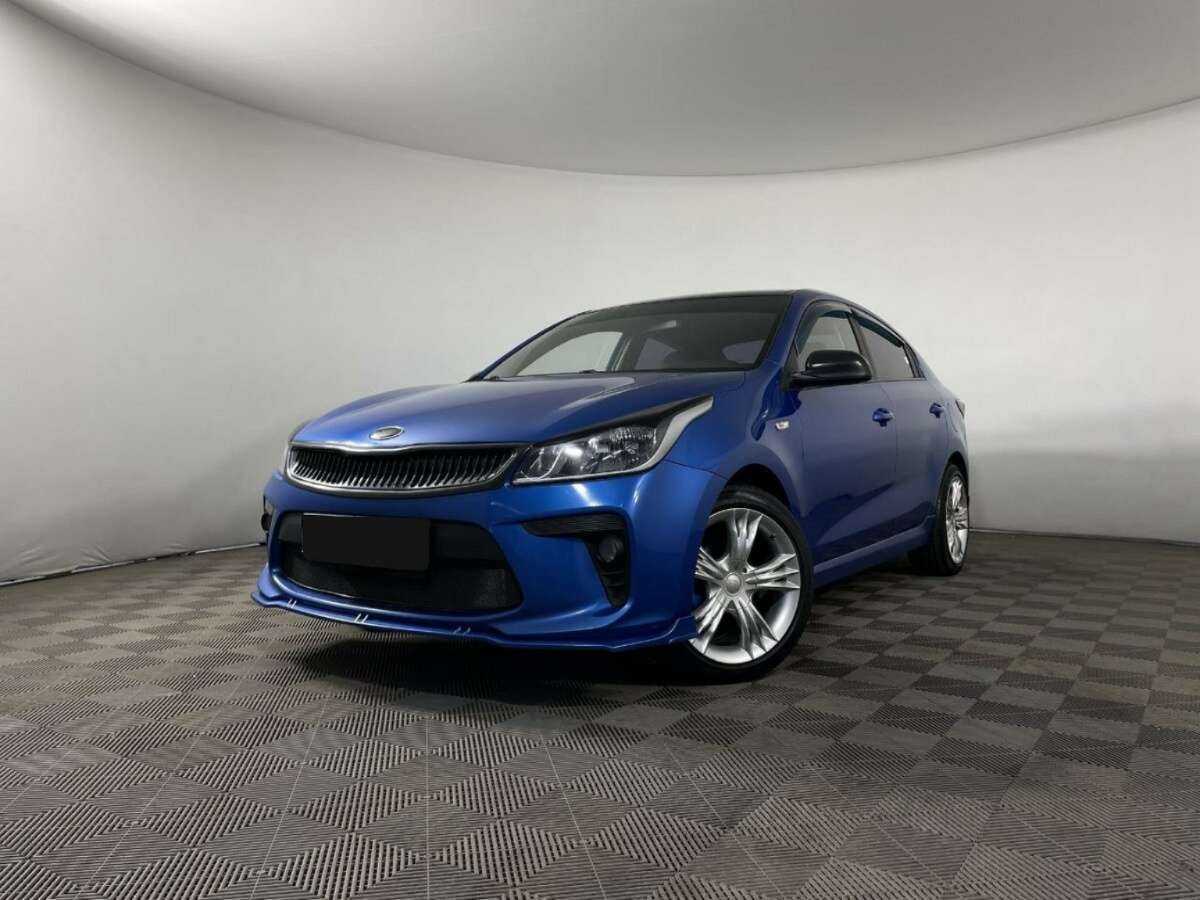 Kia Rio с пробегом — 2017 год. Посмотреть фото