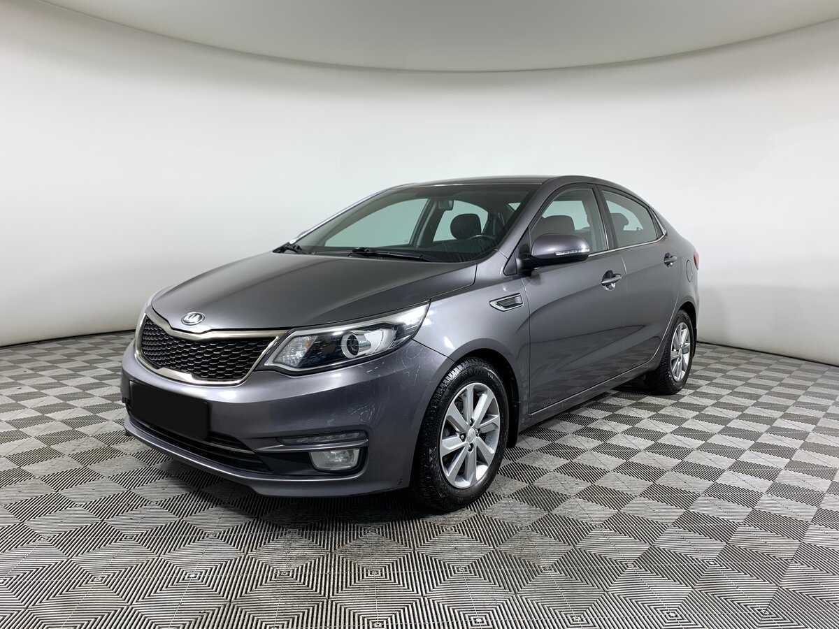 Kia Rio с пробегом — 2015 год. Посмотреть фото
