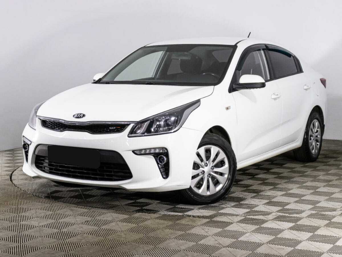 Kia Rio с пробегом — 2018 год. Посмотреть фото