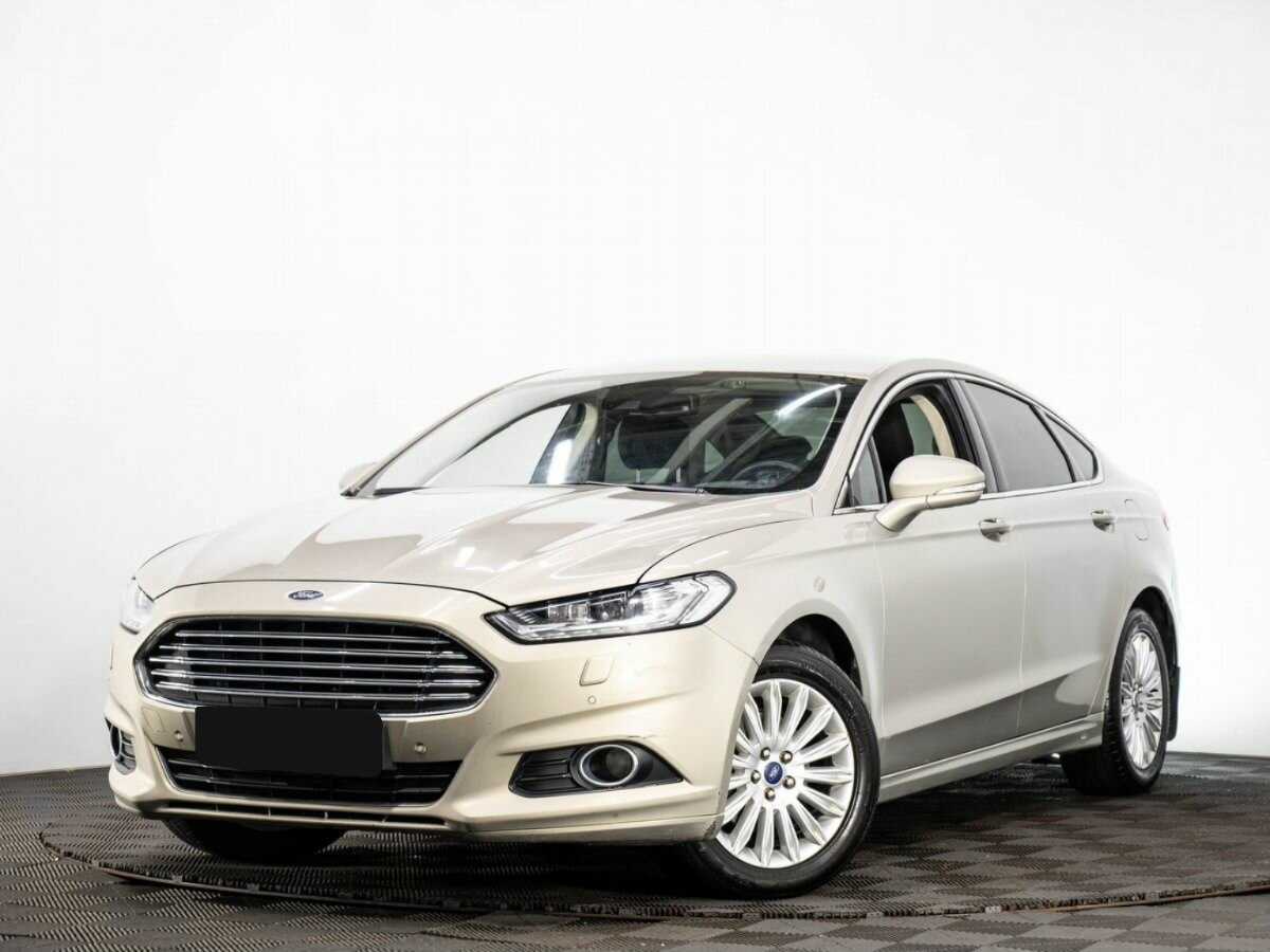 Ford Mondeo с пробегом — 2016 год. Посмотреть фото