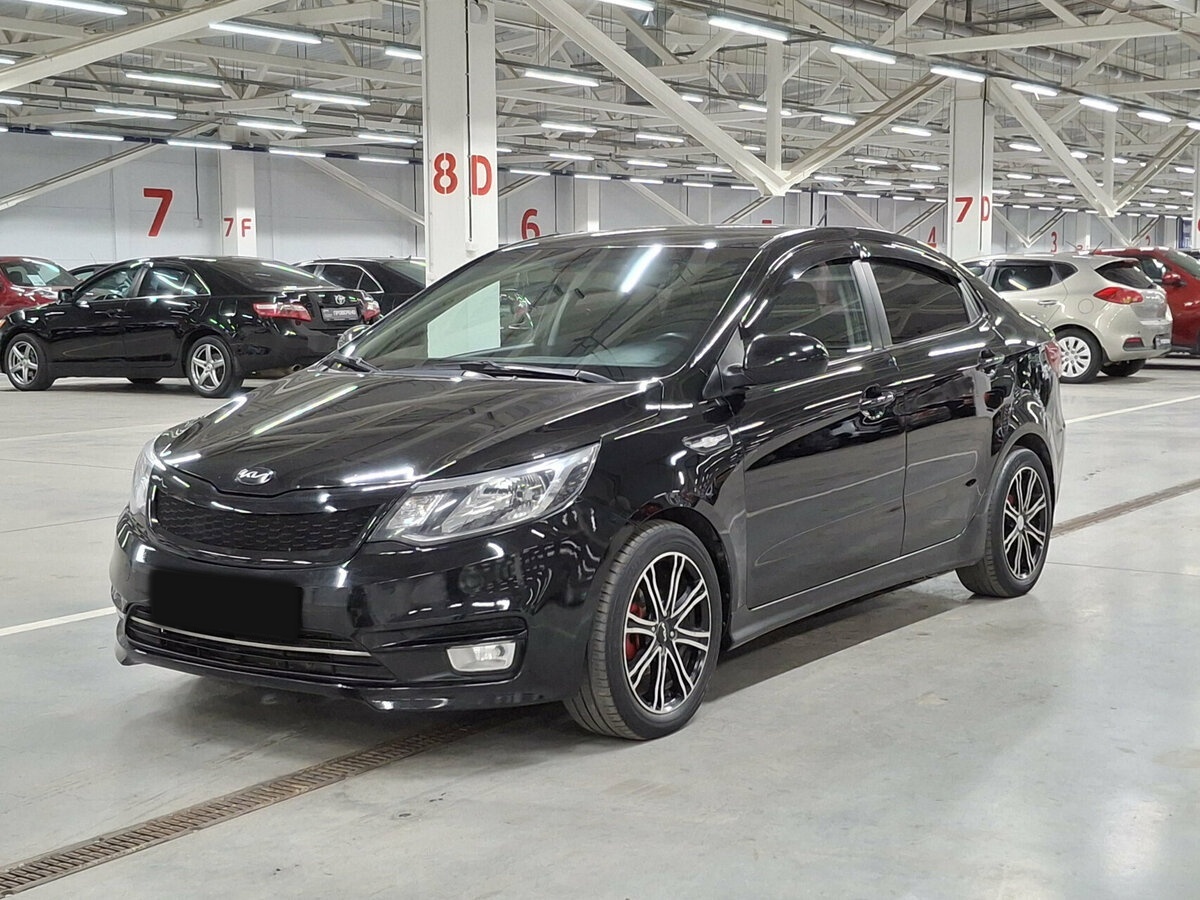 Kia Rio с пробегом — 2016 год. Фото: #0