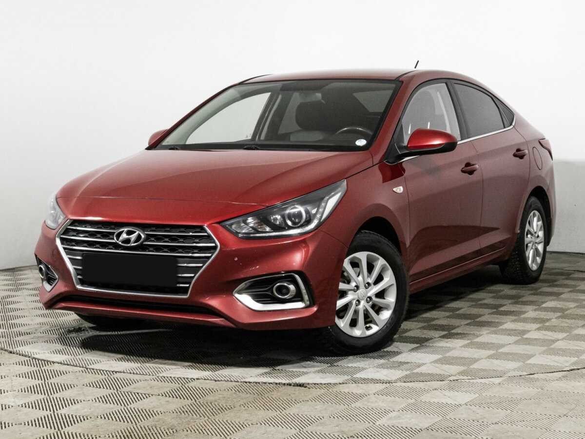 Hyundai Solaris с пробегом — 2017 год. Посмотреть фото