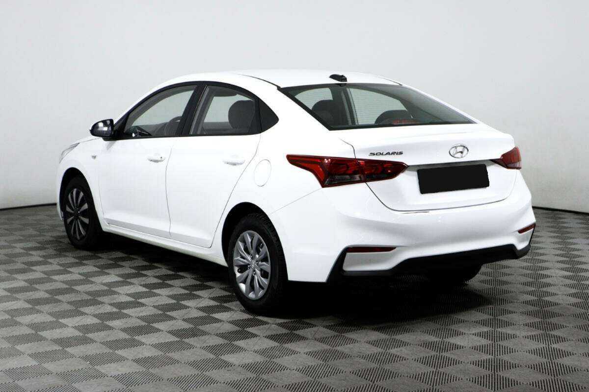 Hyundai Solaris с пробегом — 2019 год. Фото: #6