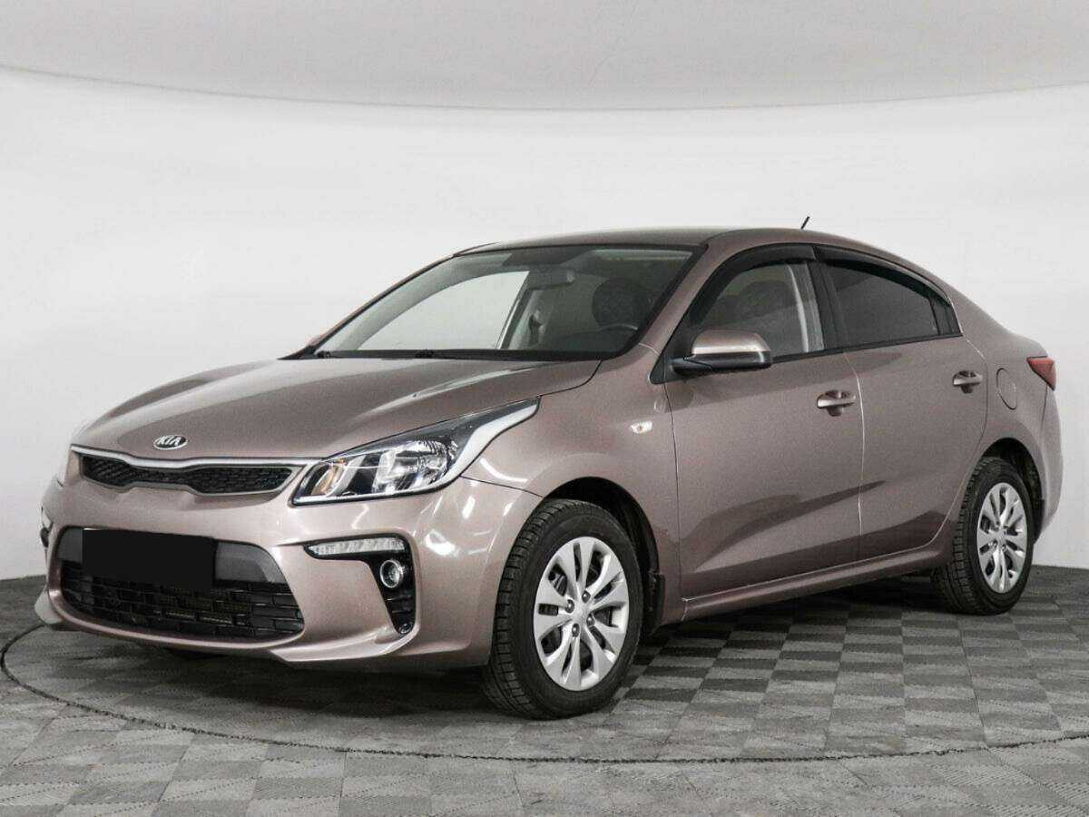 Kia Rio с пробегом — 2019 год. Посмотреть фото
