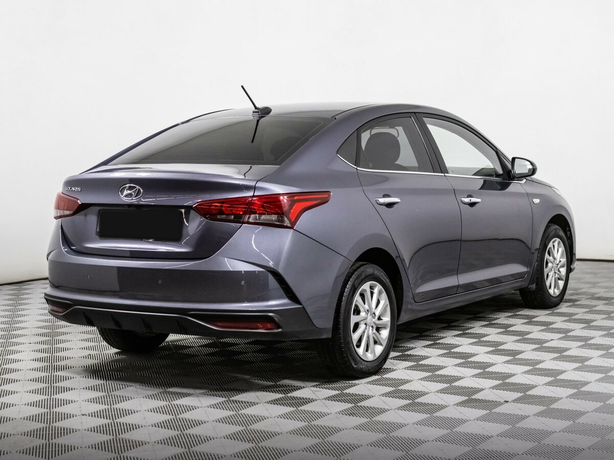 Hyundai Solaris с пробегом — 2021 год. Фото: #3