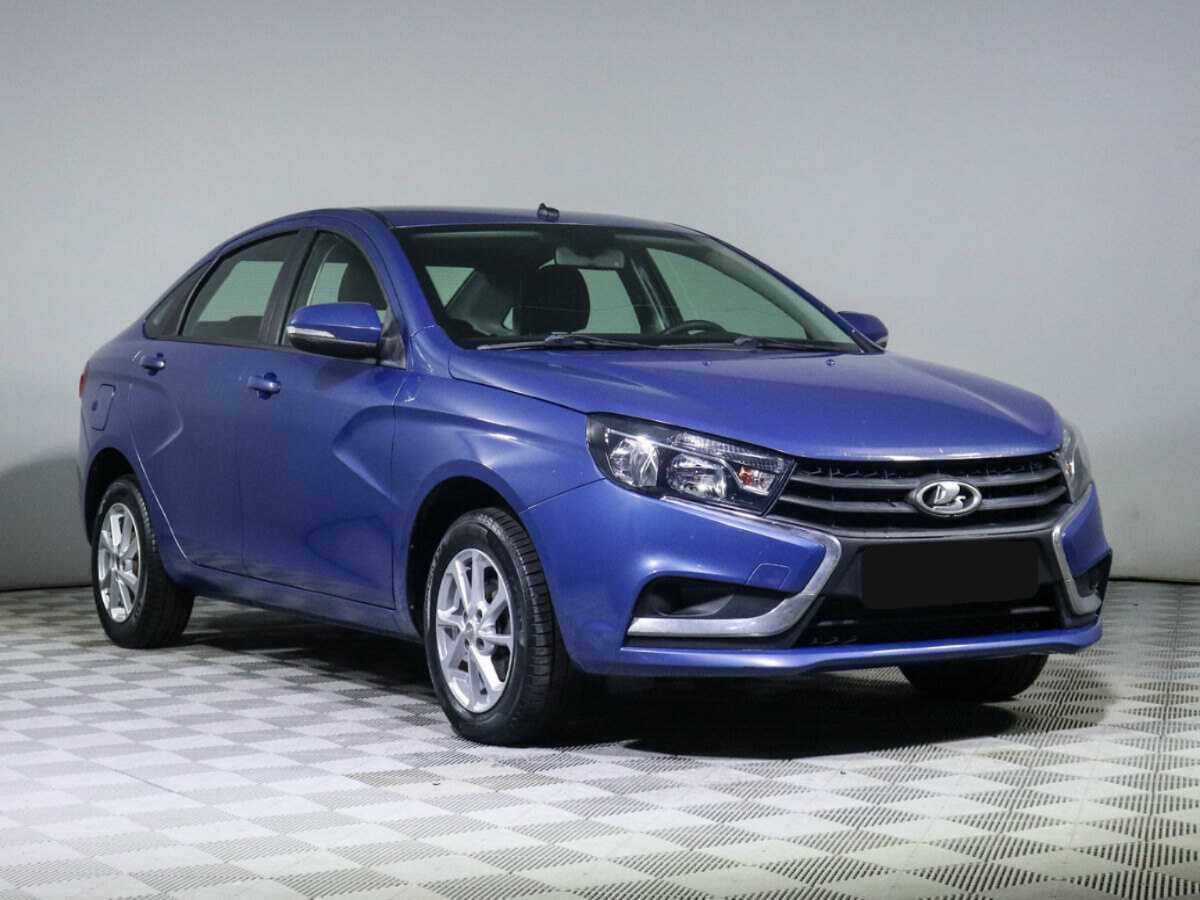 Lada (ВАЗ) Vesta с пробегом — 2016 год. Фото: #2