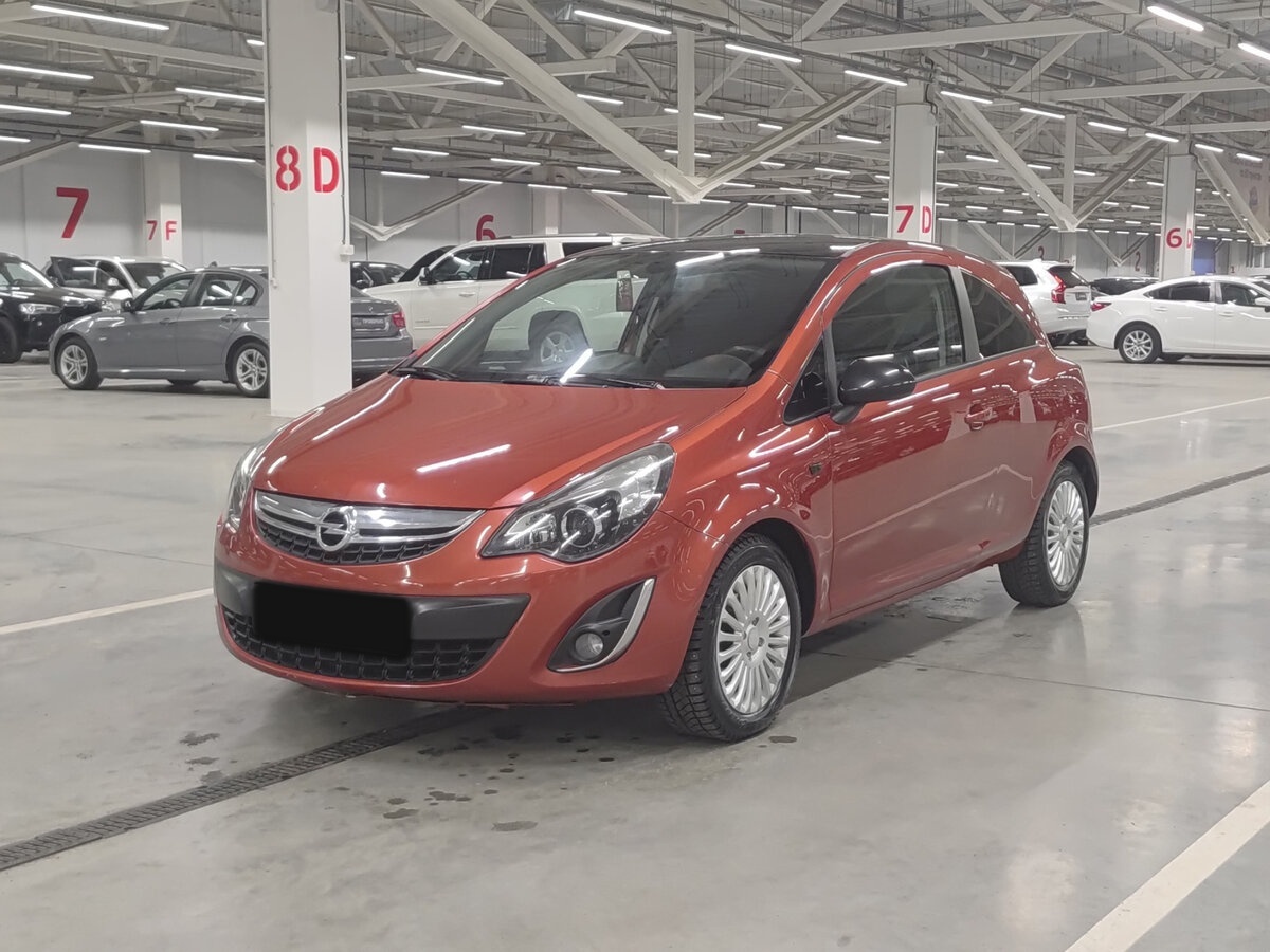 Opel Corsa с пробегом — 2012 год. Фото: #0