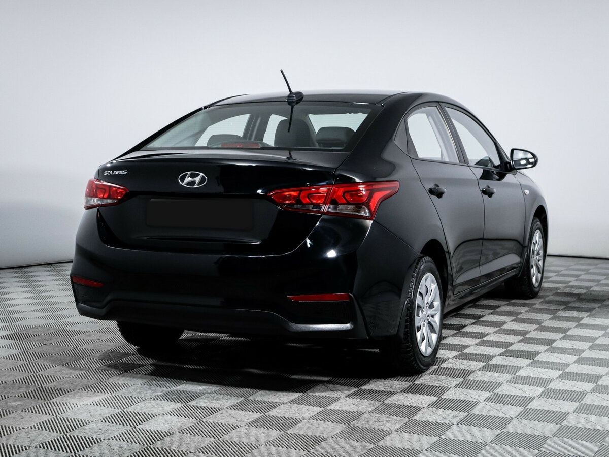 Hyundai Solaris с пробегом — 2018 год. Фото: #3