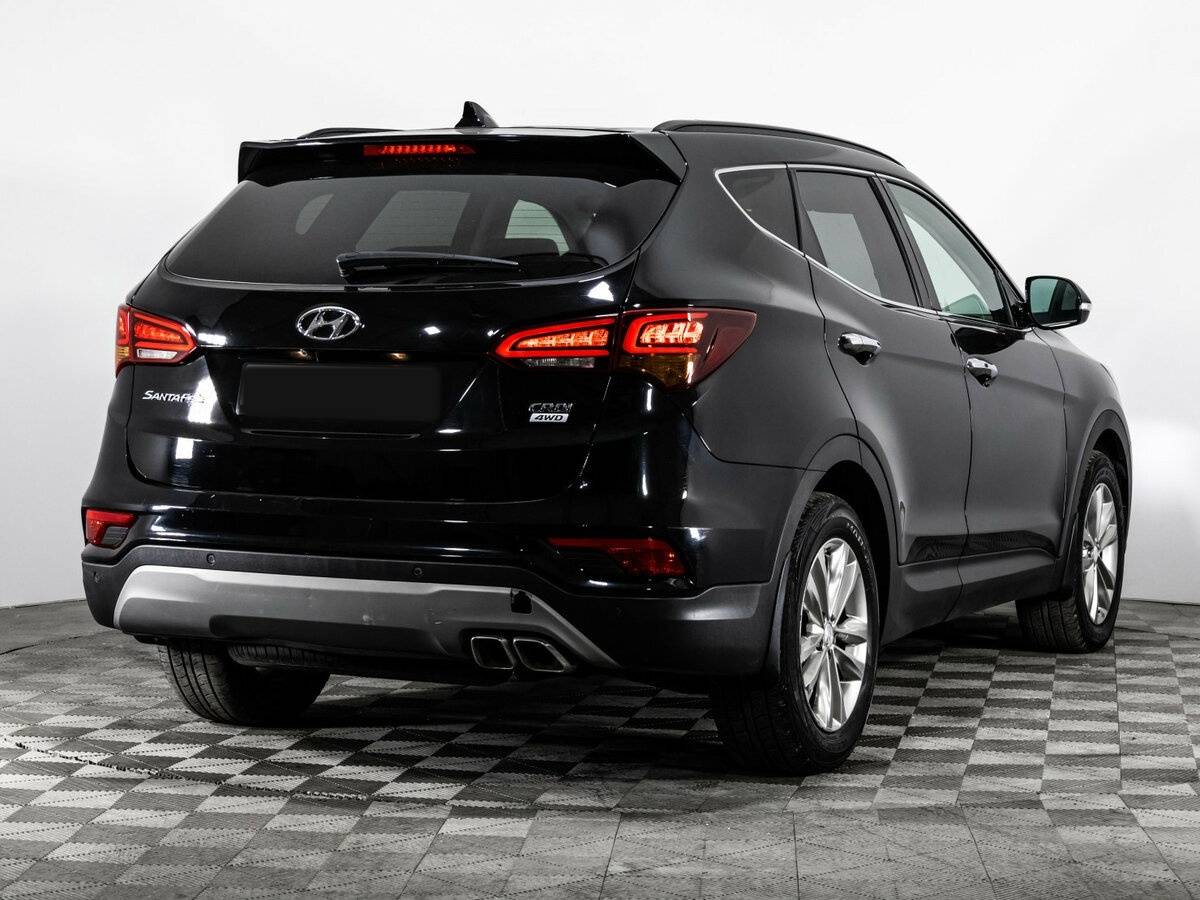 Hyundai Santa Fe с пробегом — 2018 год. Фото: #3