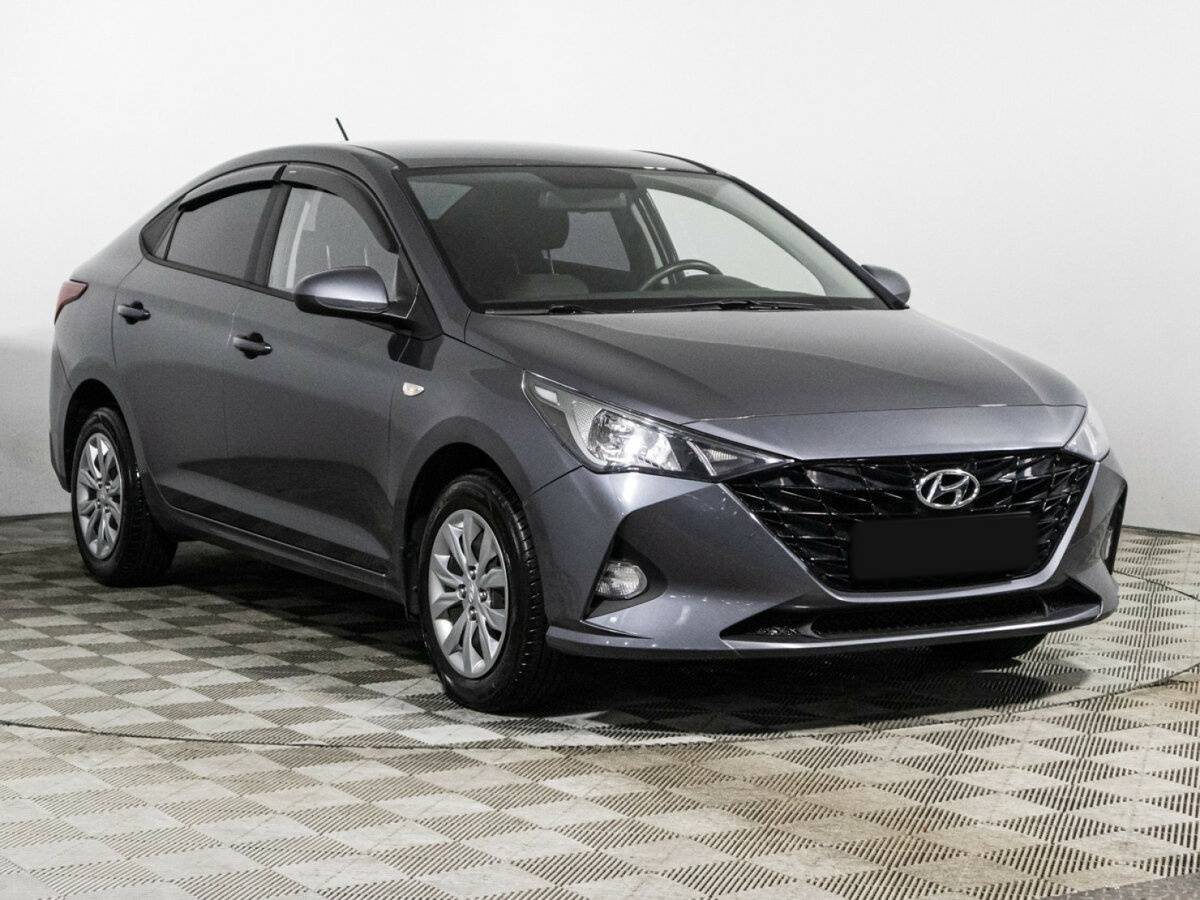 Hyundai Solaris с пробегом — 2021 год. Фото: #2