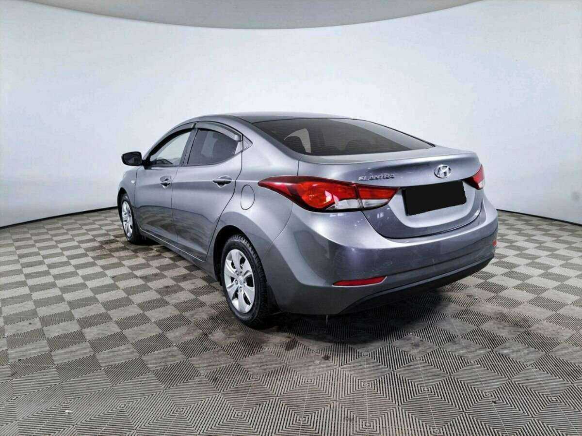 Hyundai Elantra с пробегом — 2015 год. Фото: #6
