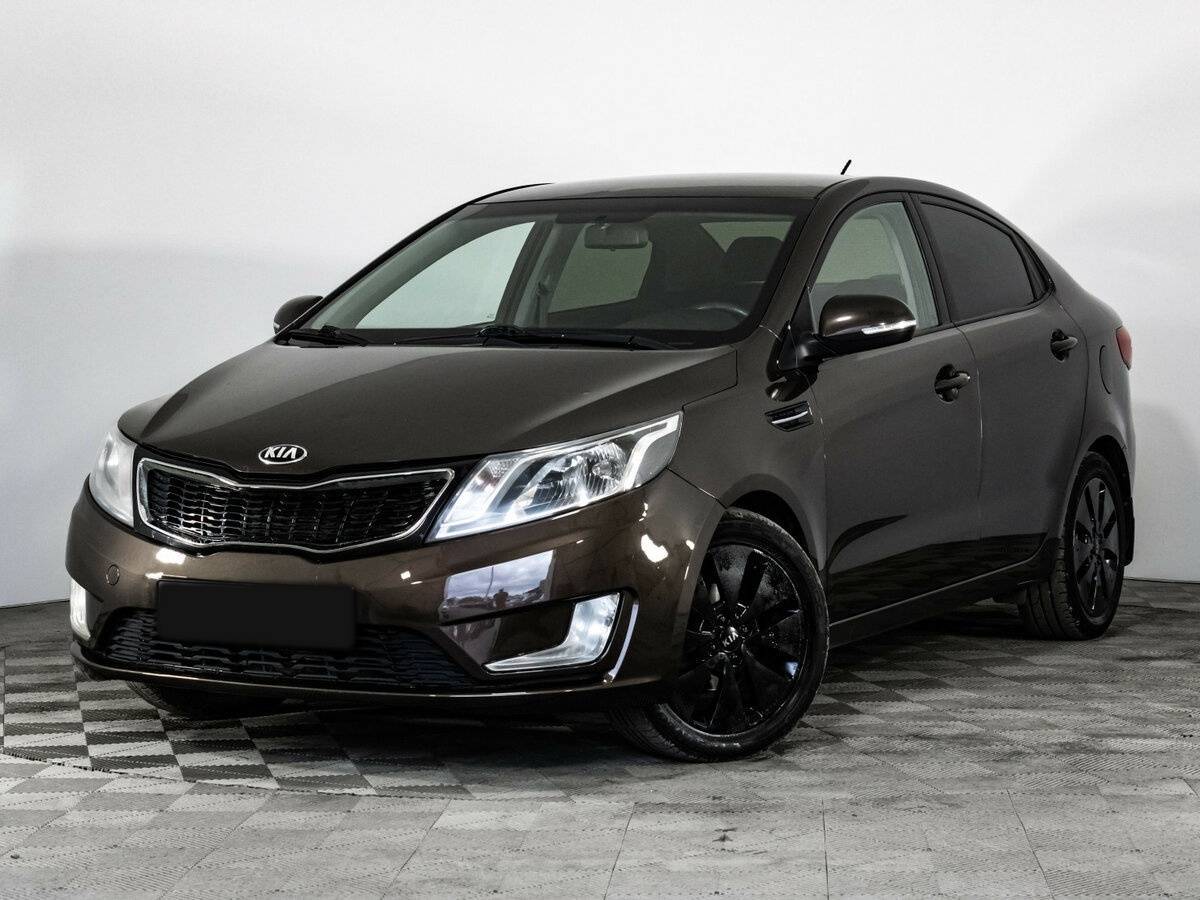 Kia Rio с пробегом — 2014 год. Посмотреть фото