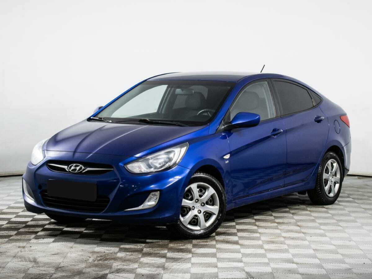 Hyundai Solaris с пробегом — 2012 год. Посмотреть фото
