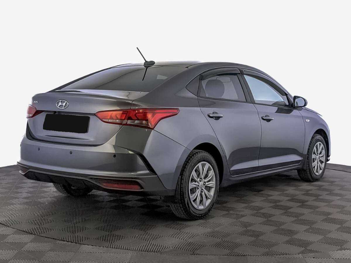 Hyundai Solaris с пробегом — 2021 год. Фото: #4