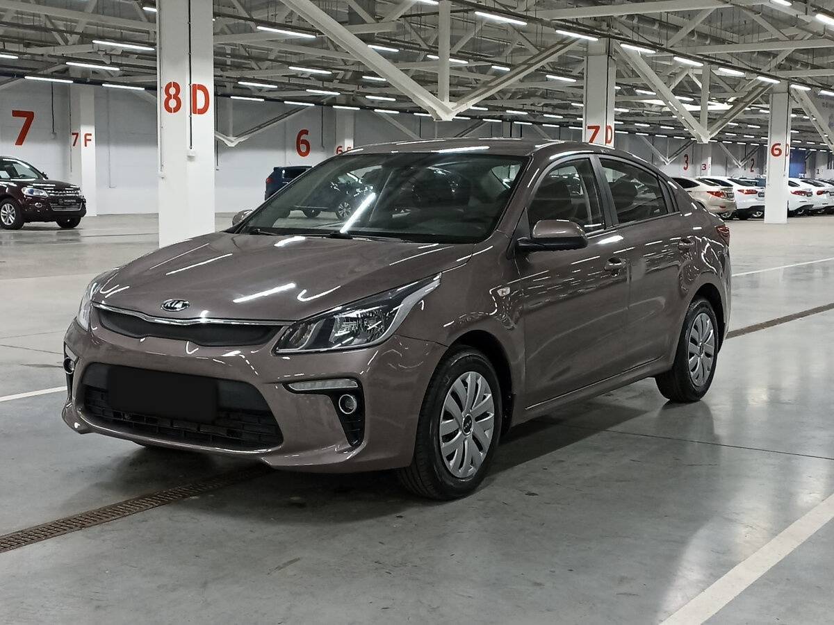 Kia Rio с пробегом — 2018 год. Фото: #0