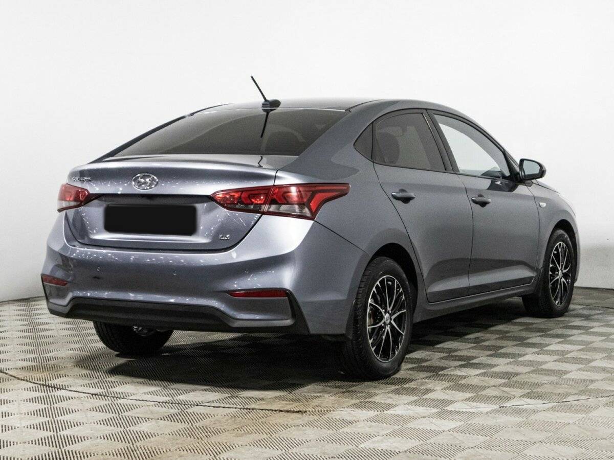 Hyundai Solaris с пробегом — 2018 год. Фото: #4