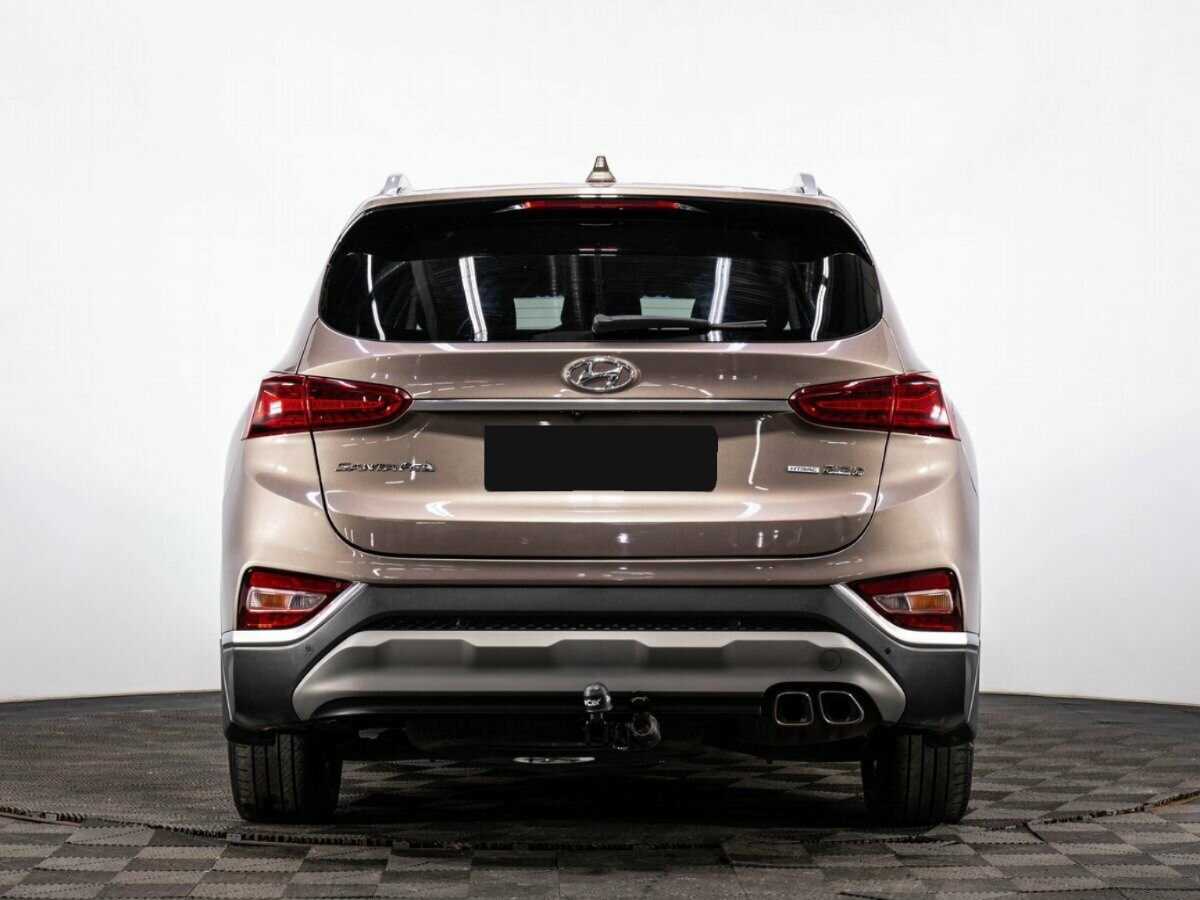 Hyundai Santa Fe с пробегом — 2018 год. Фото: #4