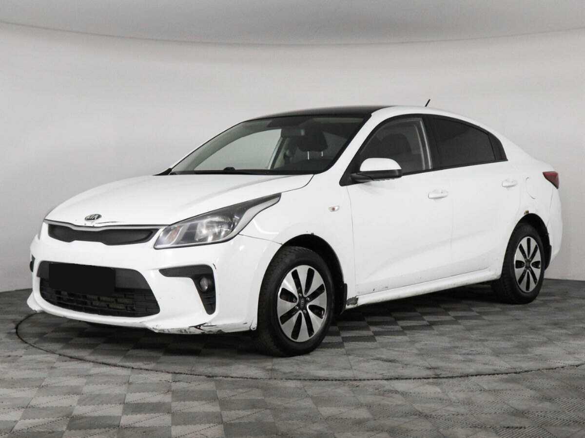 Kia Rio с пробегом — 2017 год. Посмотреть фото