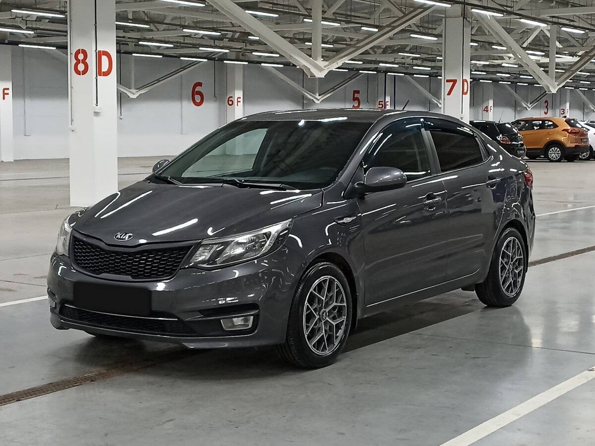 Kia Rio с пробегом — 2016 год. Фото: #0