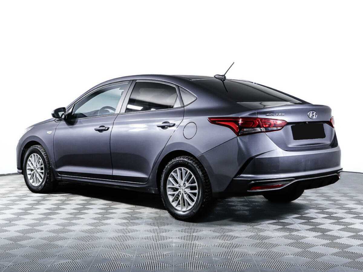 Hyundai Solaris с пробегом — 2021 год. Фото: #6