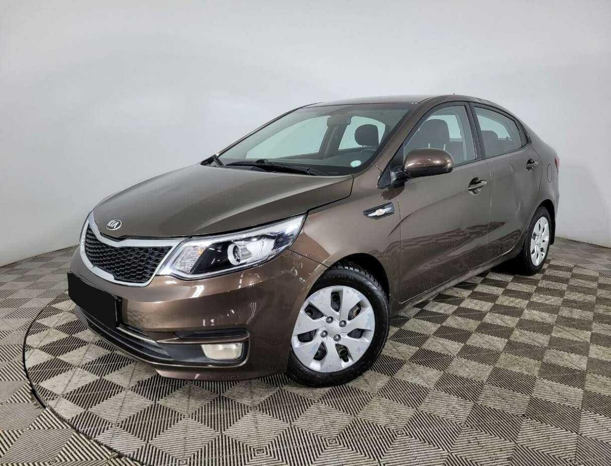 Kia Rio с пробегом — 2016 год. Посмотреть фото