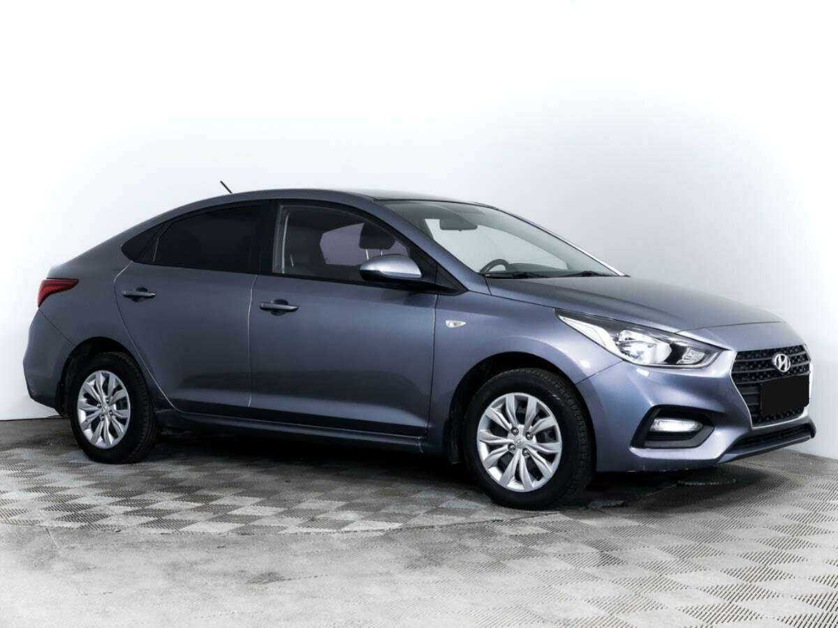 Hyundai Solaris с пробегом — 2017 год. Фото: #1