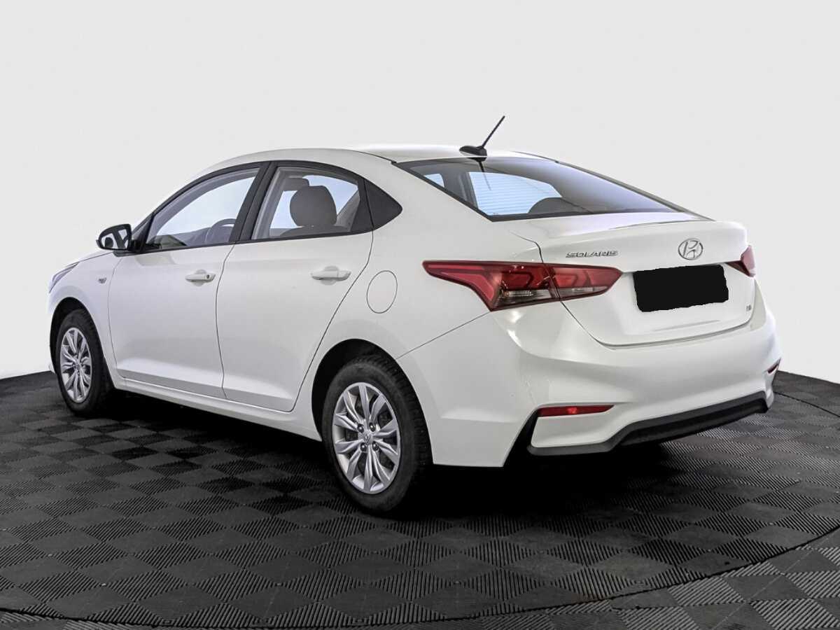 Hyundai Solaris с пробегом — 2019 год. Фото: #6