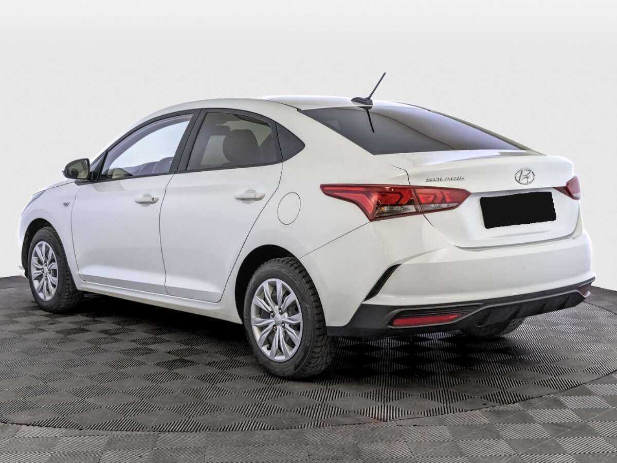 Hyundai Solaris с пробегом — 2020 год. Фото: #6