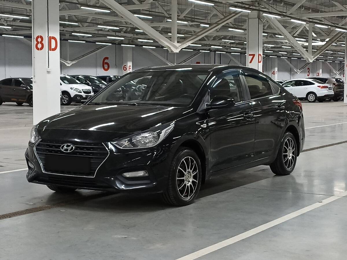 Hyundai Solaris с пробегом — 2018 год. Посмотреть фото