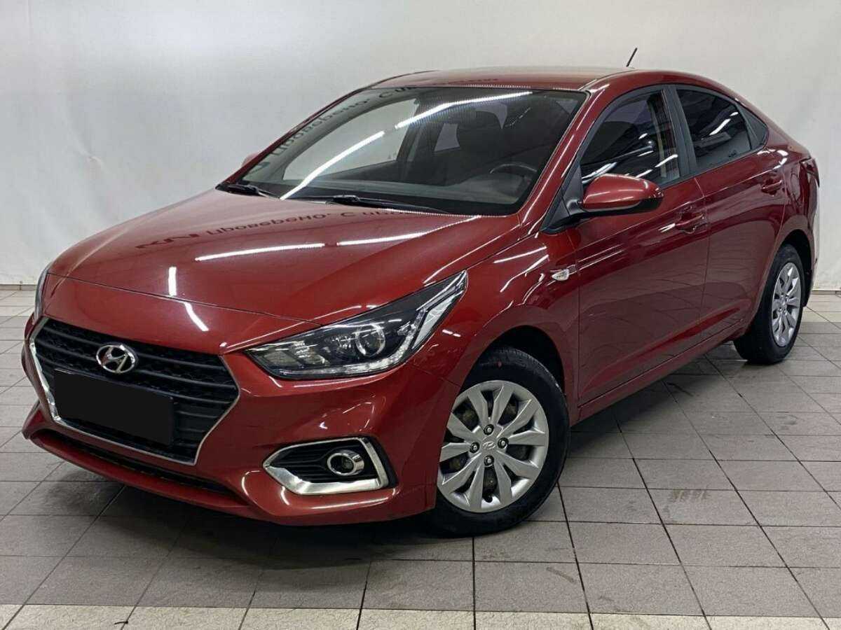 Hyundai Solaris с пробегом — 2018 год. Посмотреть фото