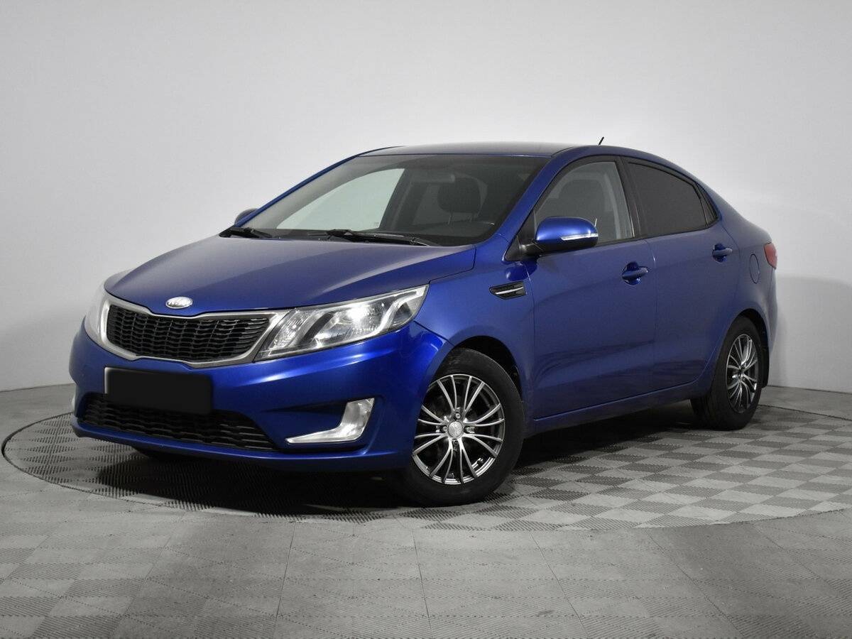 Kia Rio с пробегом — 2013 год. Посмотреть фото